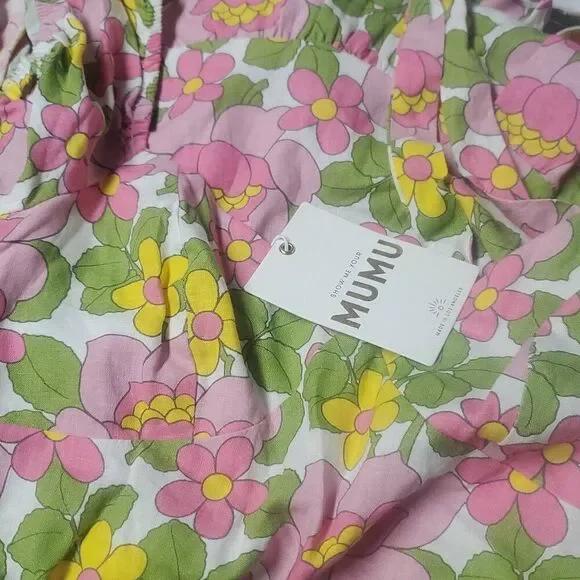 Show Me Your Mumu NWT women's cathy maxi dress in fresh flora Size XS - Picture 5 of 5